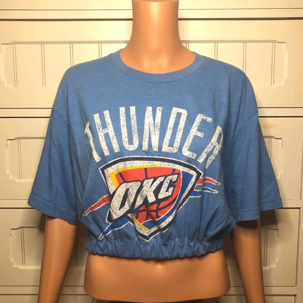 Oklahoma City Thunder crop top